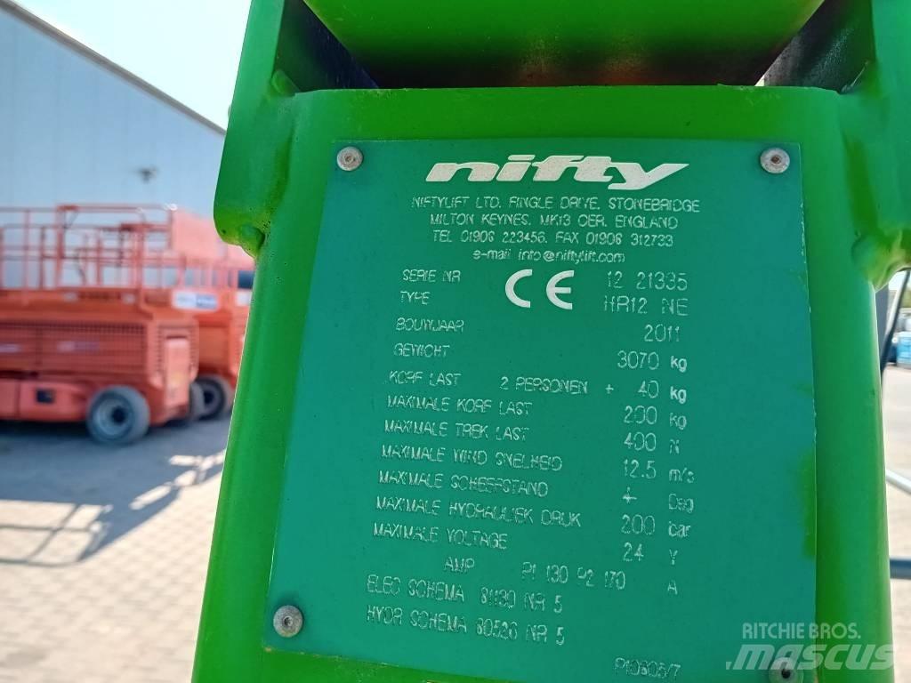 Niftylift HR 12 N E 曲臂高空作業車