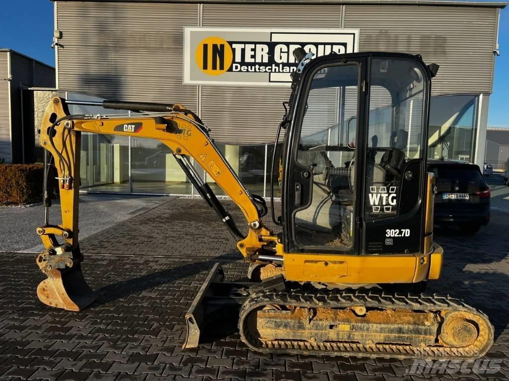CAT 302.7 DCR 小型挖土機/掘鑿機<7t(小型挖掘機)