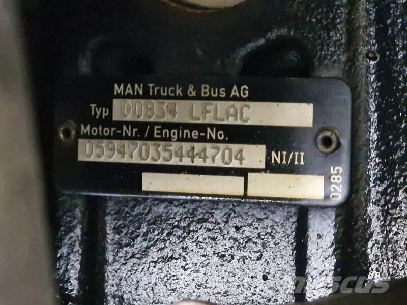 MAN D0834 LFLAC 引擎/發動機