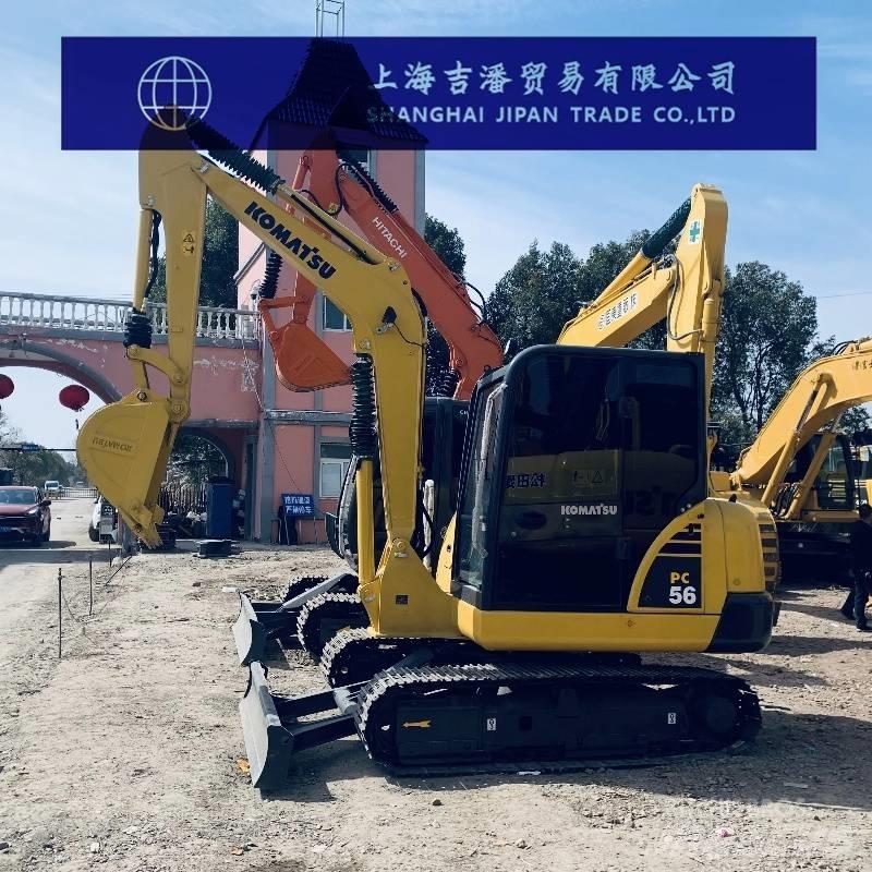Komatsu PC 56 小型挖土機/掘鑿機<7t(小型挖掘機)