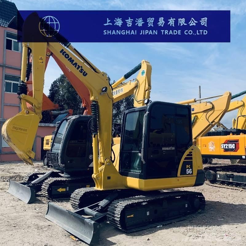 Komatsu PC 56 小型挖土機/掘鑿機<7t(小型挖掘機)