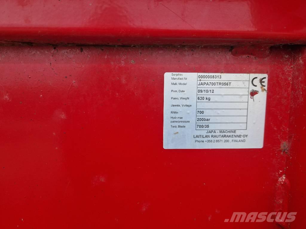 Japa 700 木材分離器和切割機