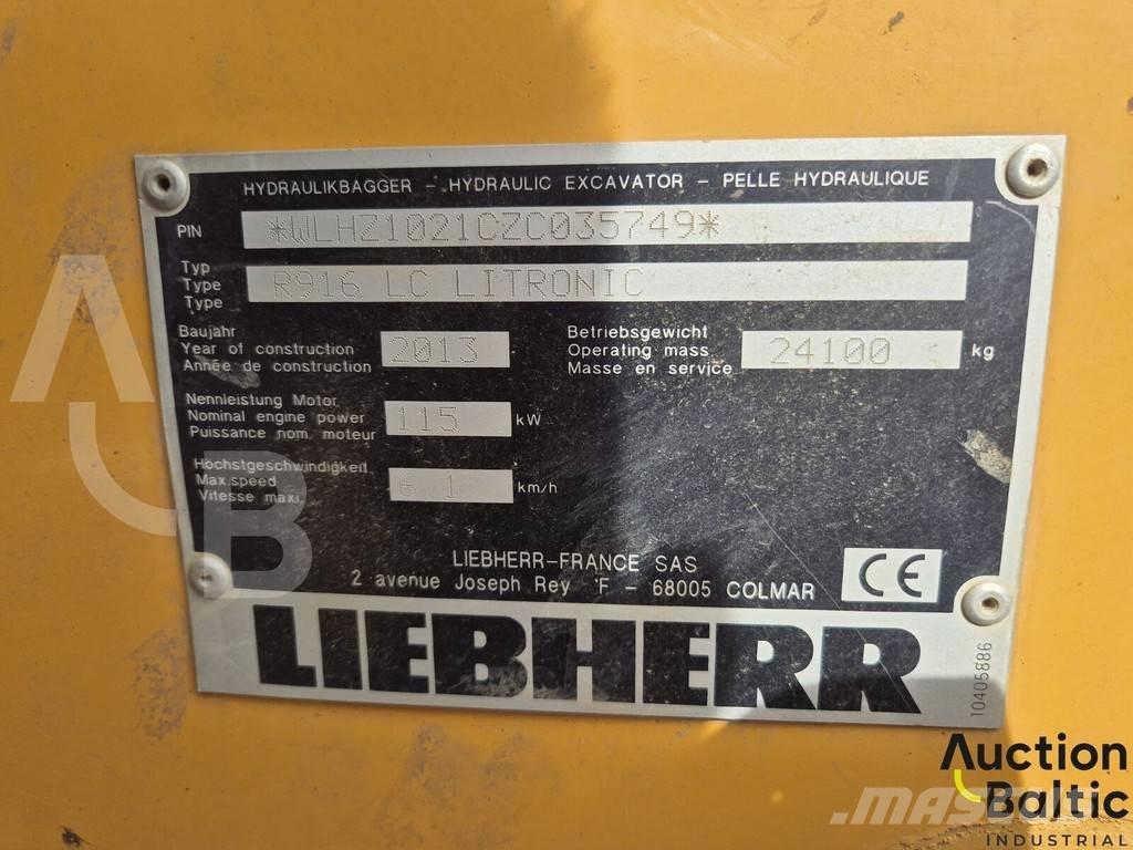 Liebherr R 916 LC 履帶式 挖土機/掘鑿機/挖掘機