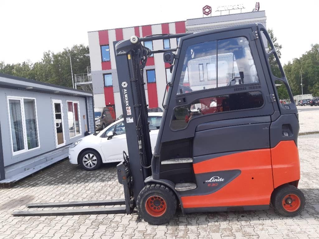 Linde E30HL 電動堆高機