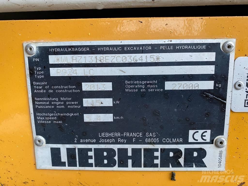 Liebherr 924 履帶式 挖土機/掘鑿機/挖掘機