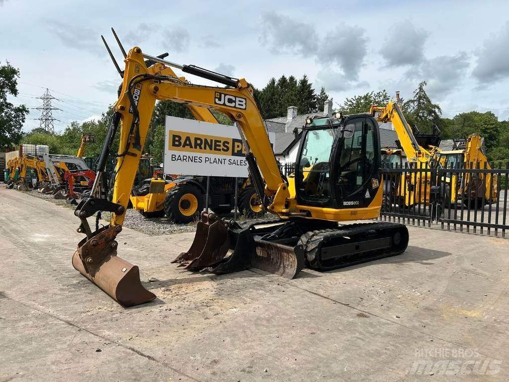 JCB 8085 ZTS 中型挖土機/掘鑿機/挖掘機 7t-12t