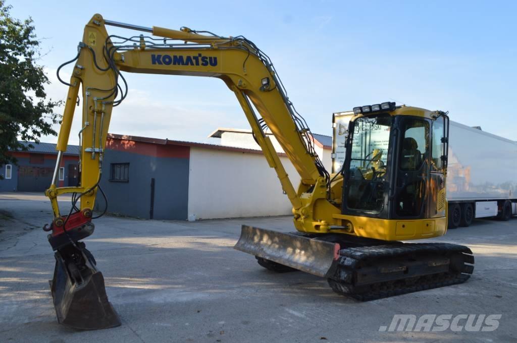 Komatsu PC 88 MR 中型挖土機/掘鑿機/挖掘機 7t-12t