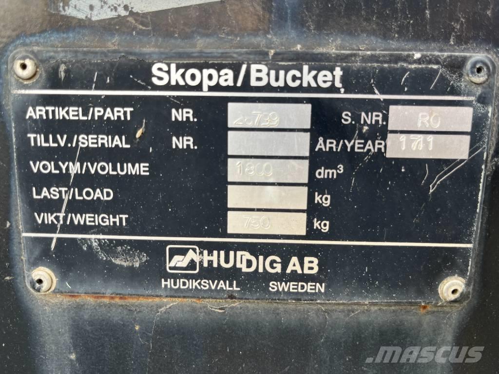 Huddig 1260 D 反鏟裝載機