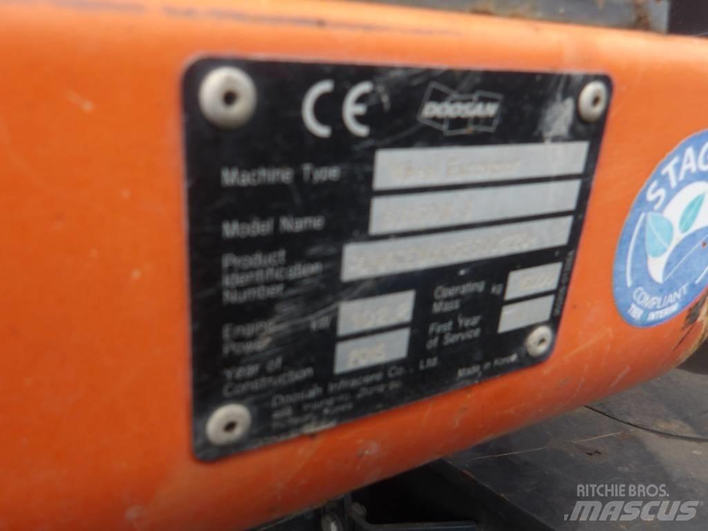 Doosan DX 160 W 旋轉式挖土機/掘鑿機/挖掘機