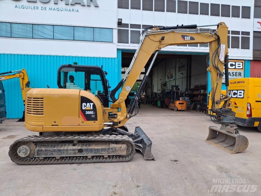 CAT 308 E 2 CR 中型挖土機/掘鑿機/挖掘機 7t-12t