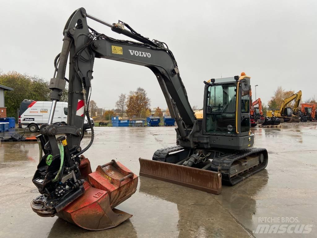 Volvo ECR 88 D / Eslöv 中型挖土機/掘鑿機/挖掘機 7t-12t