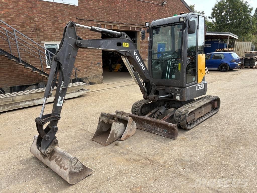 Volvo ECR 25 D 小型挖土機/掘鑿機<7t(小型挖掘機)