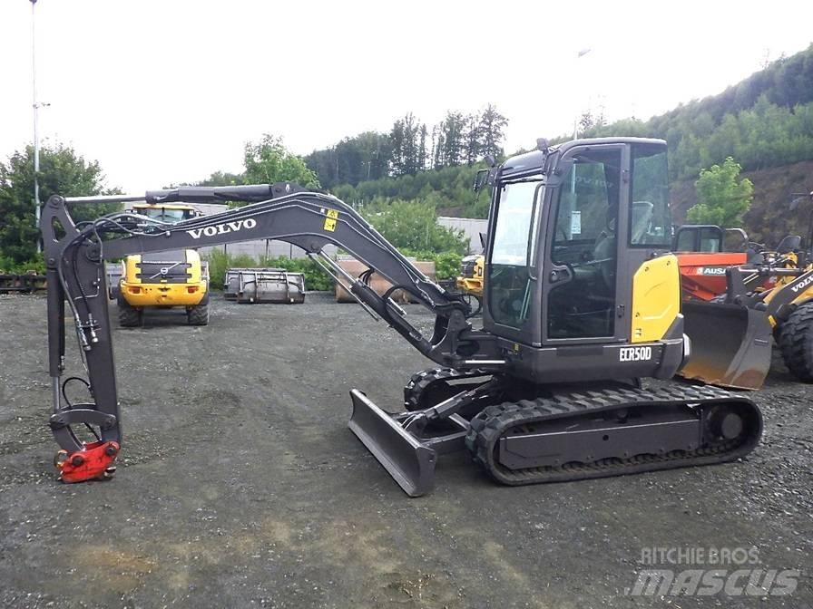 Volvo ECR 50 D 小型挖土機/掘鑿機<7t(小型挖掘機)