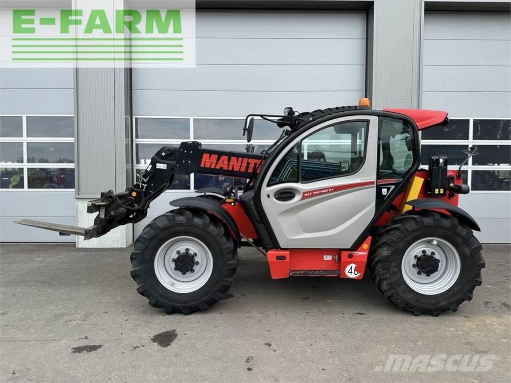 Manitou 741-140 v+ 農業用伸縮臂裝載機