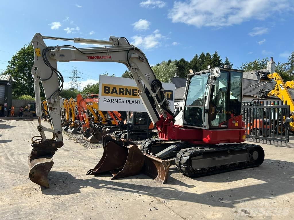 Takeuchi TB 280 FR 中型挖土機/掘鑿機/挖掘機 7t-12t