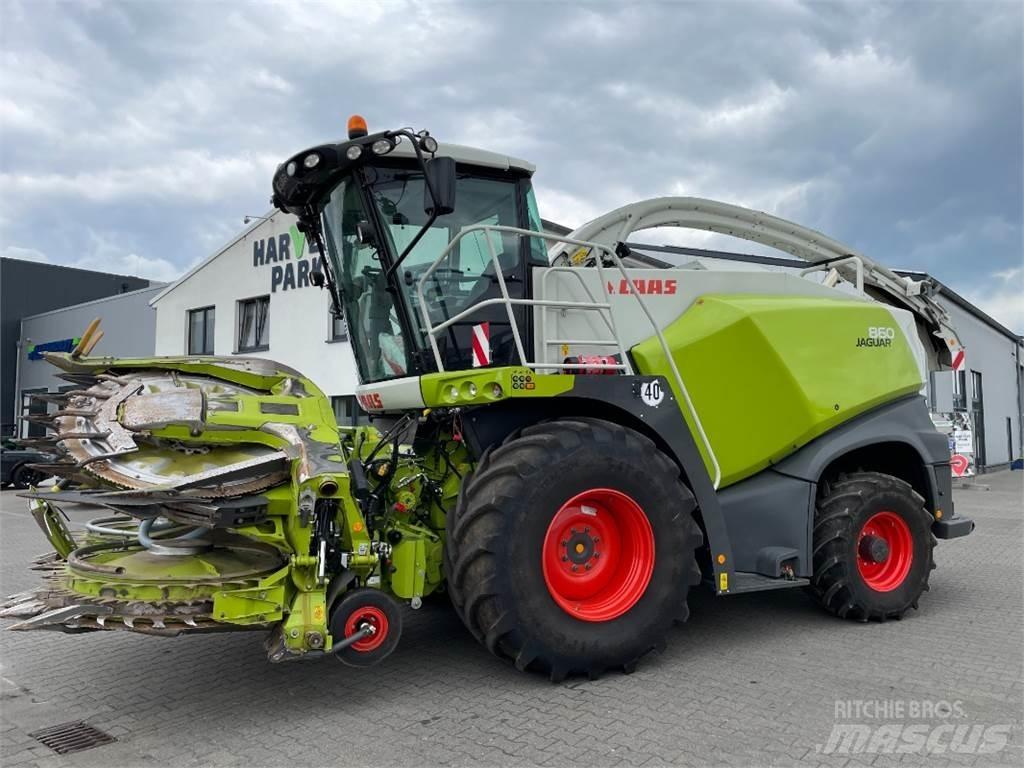 CLAAS Jaguar 860 牧草收穫機