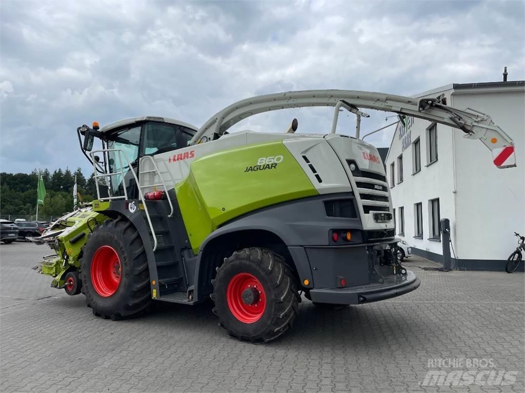 CLAAS Jaguar 860 牧草收穫機