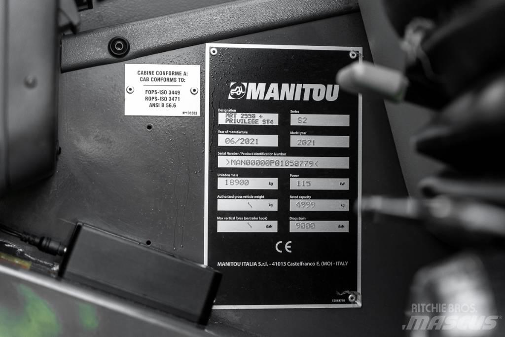 Manitou MRT 2550 伸縮臂操作車