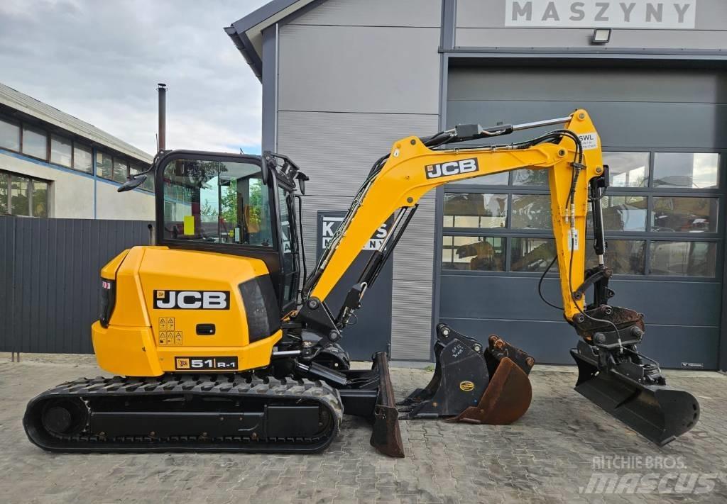 JCB 51 R-1 小型挖土機/掘鑿機<7t(小型挖掘機)