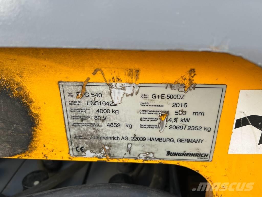 Jungheinrich EFG 540 電動堆高機