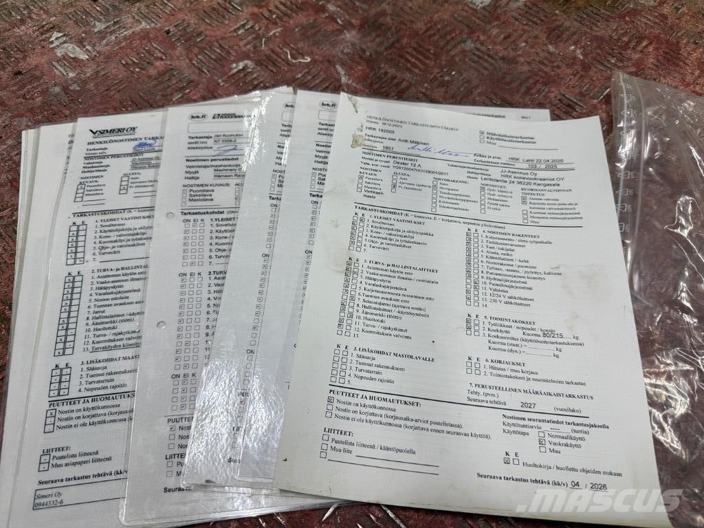 Dexter 12 A 拖車裝載高空作業平台