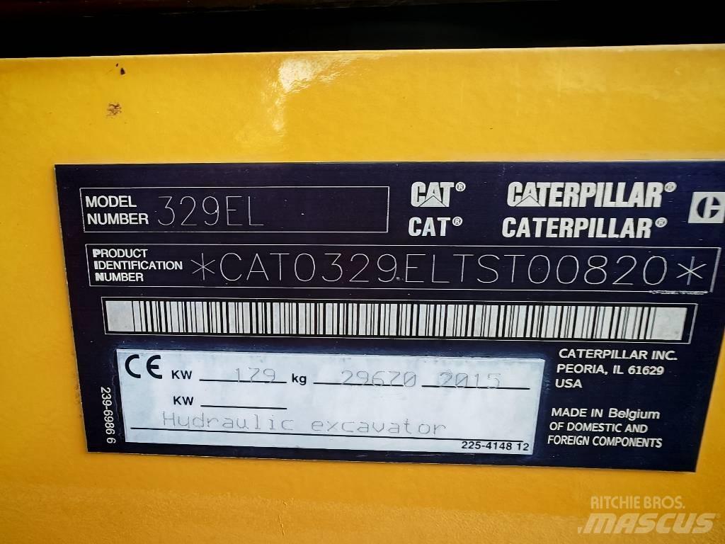 CAT 329 EL ( Leica 3D ) 履帶式 挖土機/掘鑿機/挖掘機