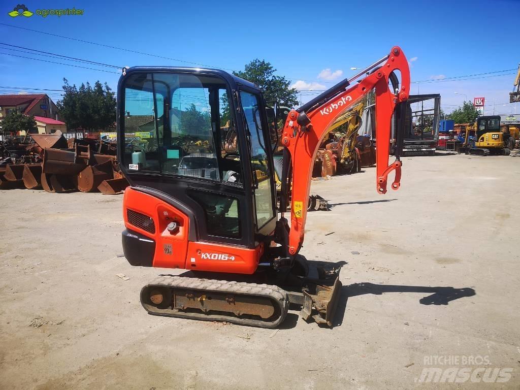 Kubota KX 016-4 小型挖土機/掘鑿機<7t(小型挖掘機)