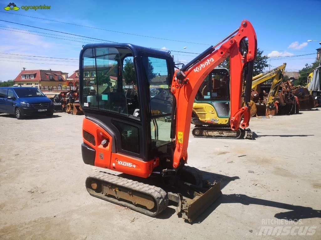 Kubota KX 016-4 小型挖土機/掘鑿機<7t(小型挖掘機)
