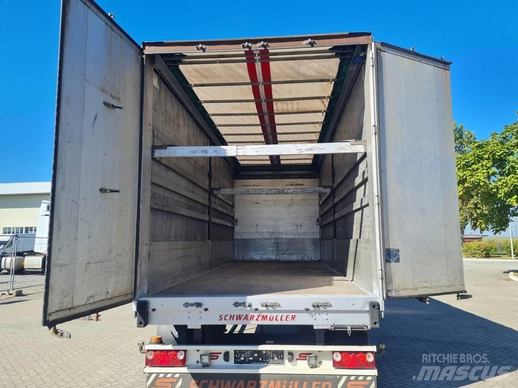 Schwarzmüller 7.4m 篷布拖車