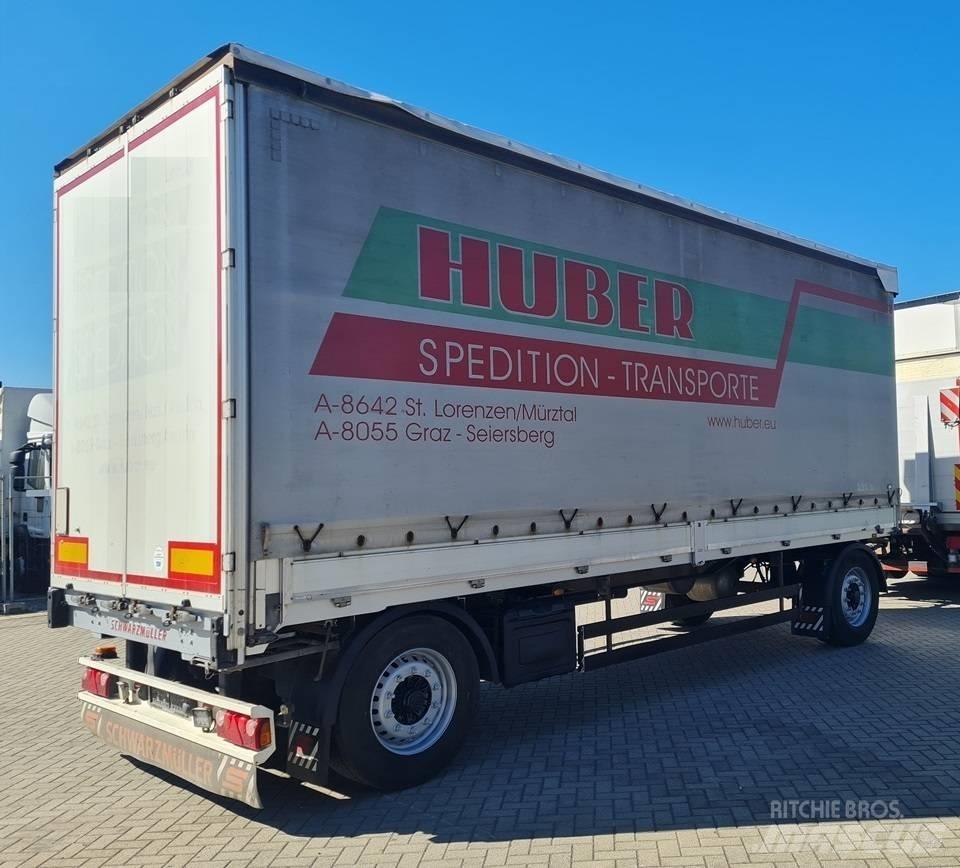 Schwarzmüller 7.4m 篷布拖車