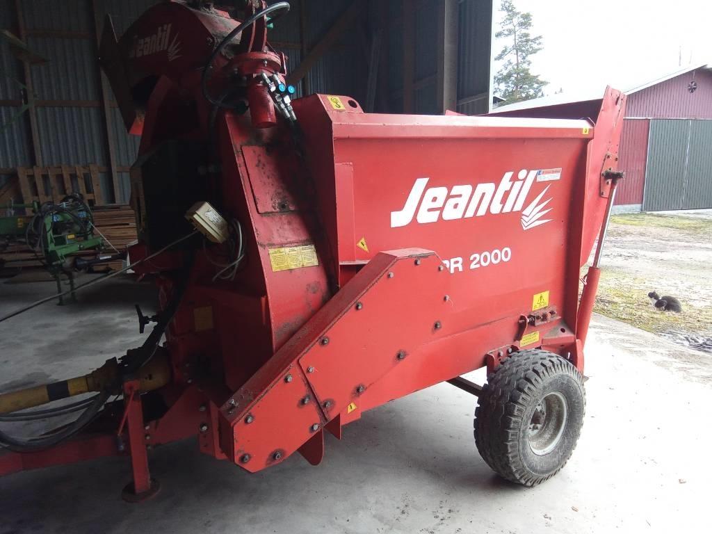 Jeantil PR 2000 草捆撕碎機、切割機、拆袋機