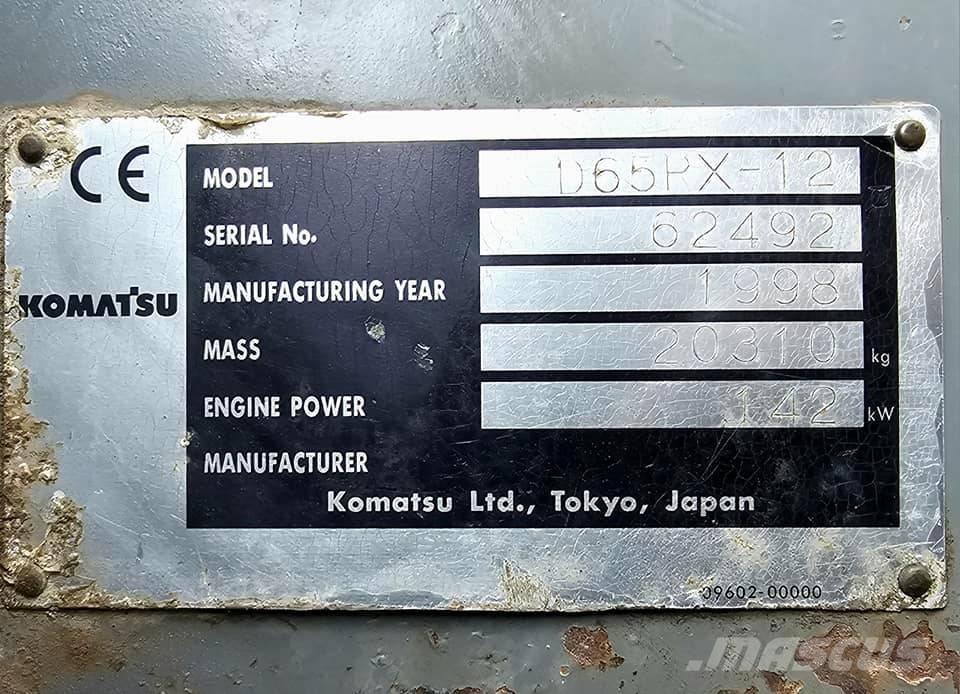 Komatsu D 65 PX-12 履帶推土機