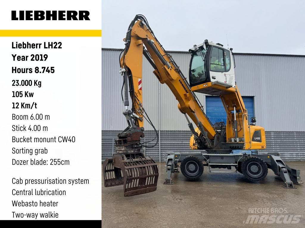 Liebherr LH 22 廢棄物/工業用操作車
