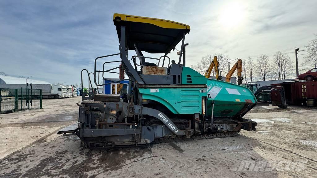 Vögele Super 1800-2 瀝青攤舖機/鋪路機