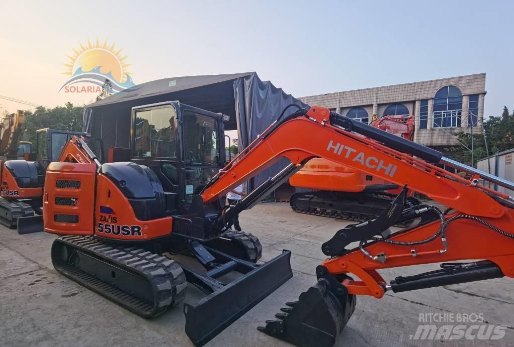 Hitachi zx55USR 小型挖土機/掘鑿機<7t(小型挖掘機)