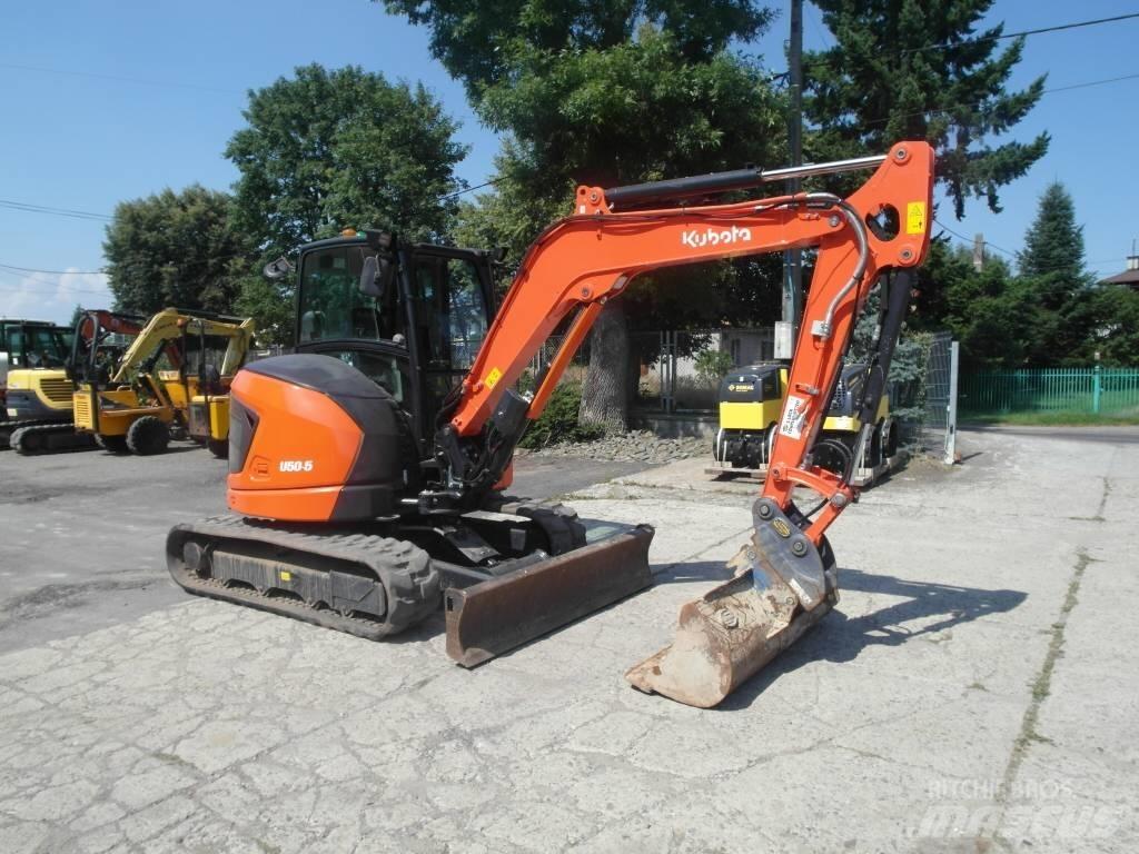 Kubota U50-5 小型挖土機/掘鑿機<7t(小型挖掘機)