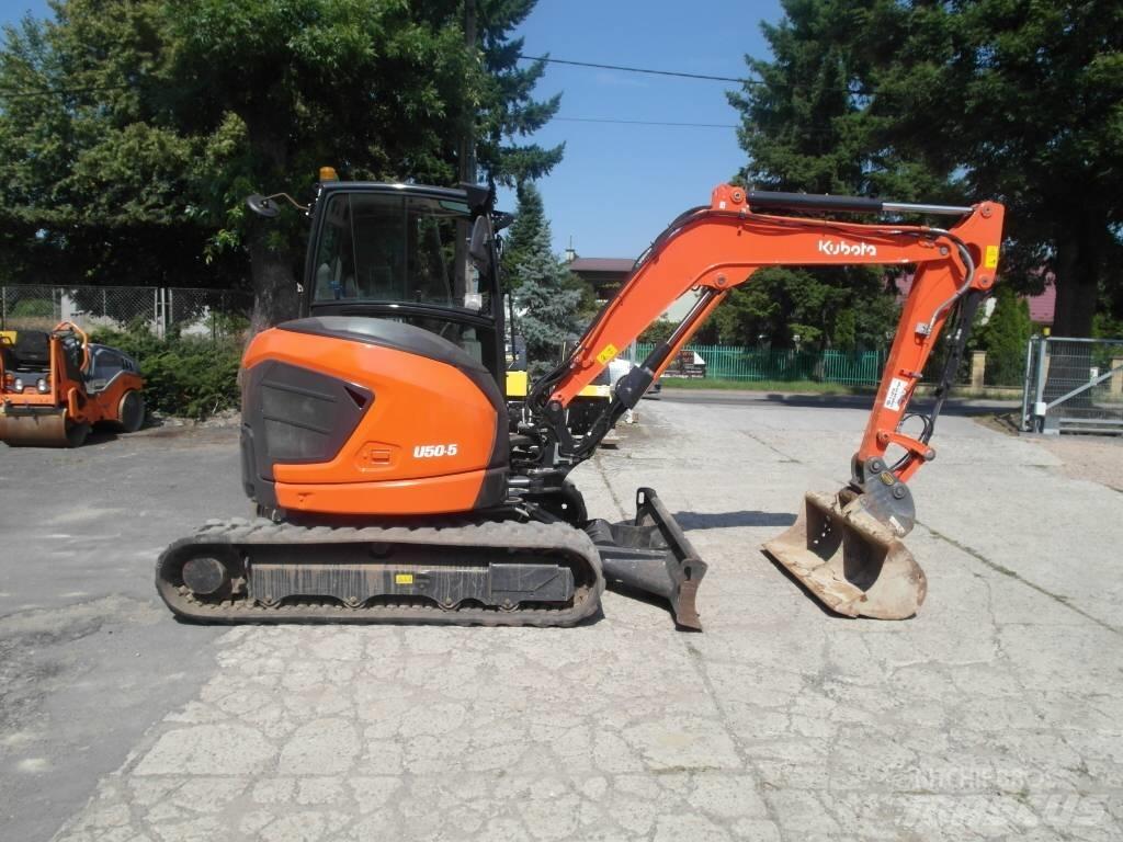 Kubota U50-5 小型挖土機/掘鑿機<7t(小型挖掘機)