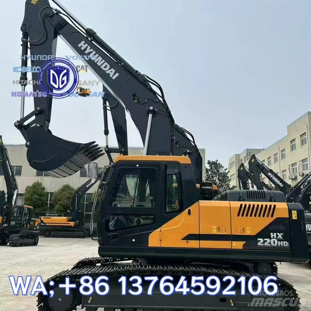 Hyundai HX 220 履帶式 挖土機/掘鑿機/挖掘機