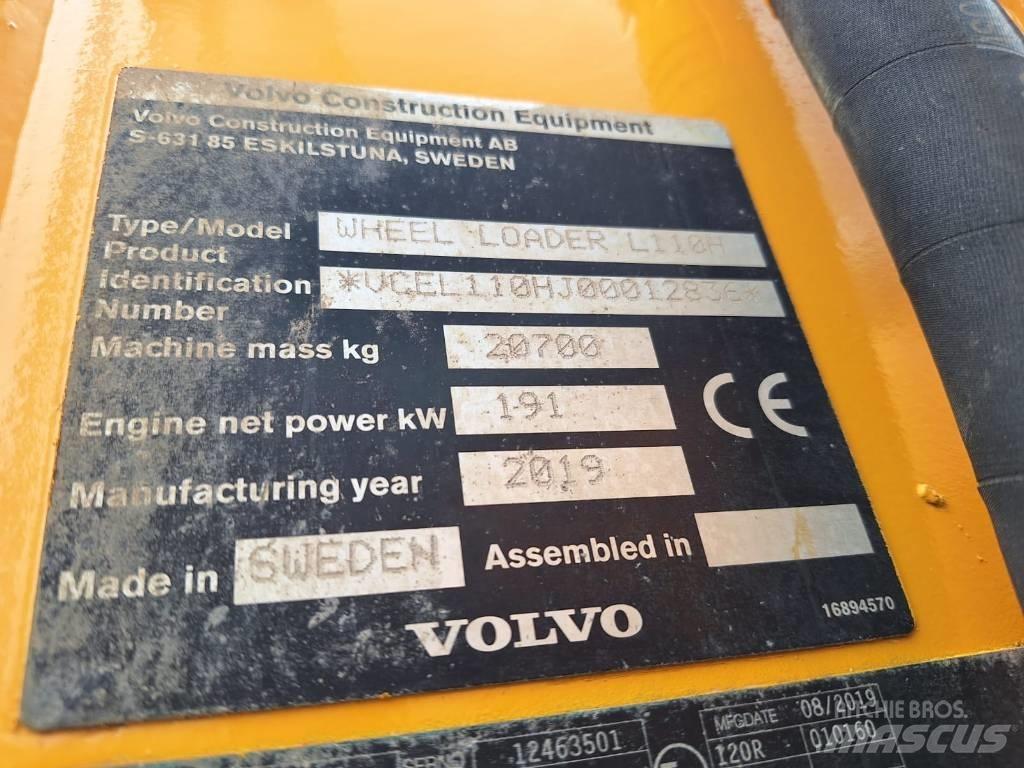 Volvo L110H VAAKA, YM 輪胎式裝載機