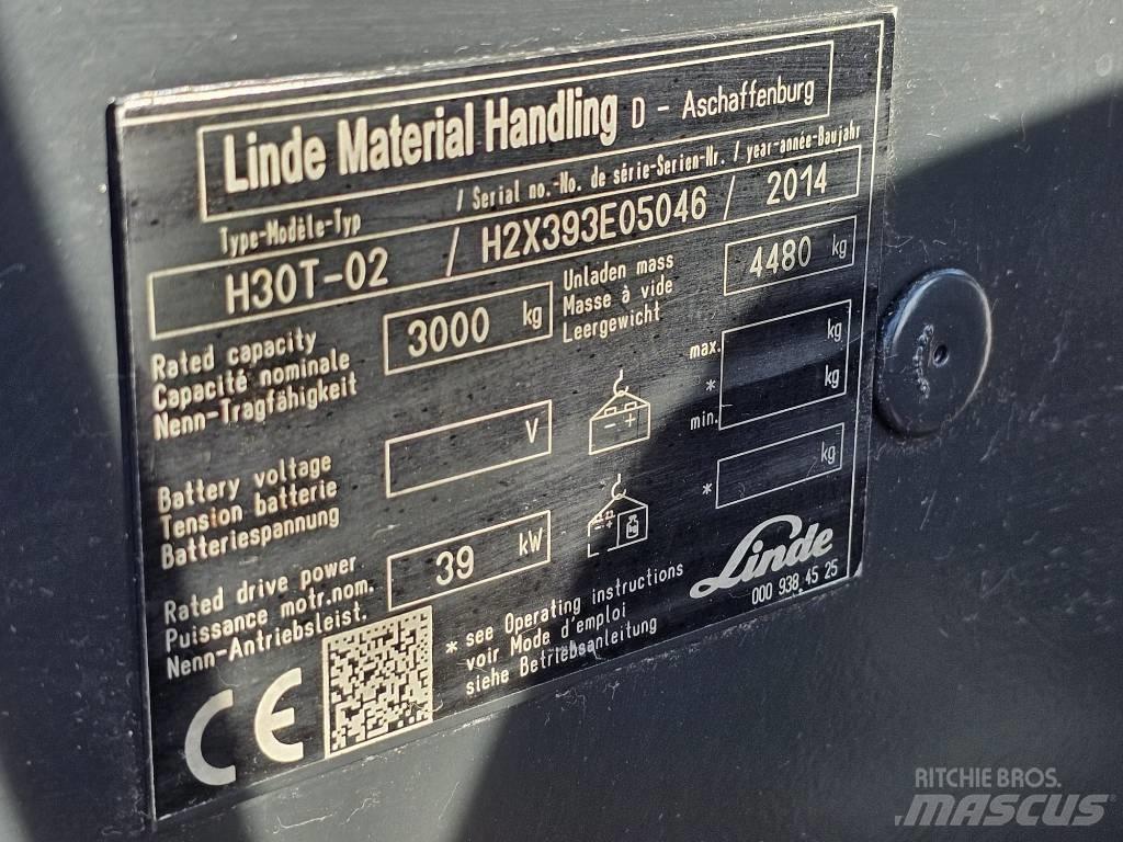 Linde H30T-02 液化石油氣LPG卡車
