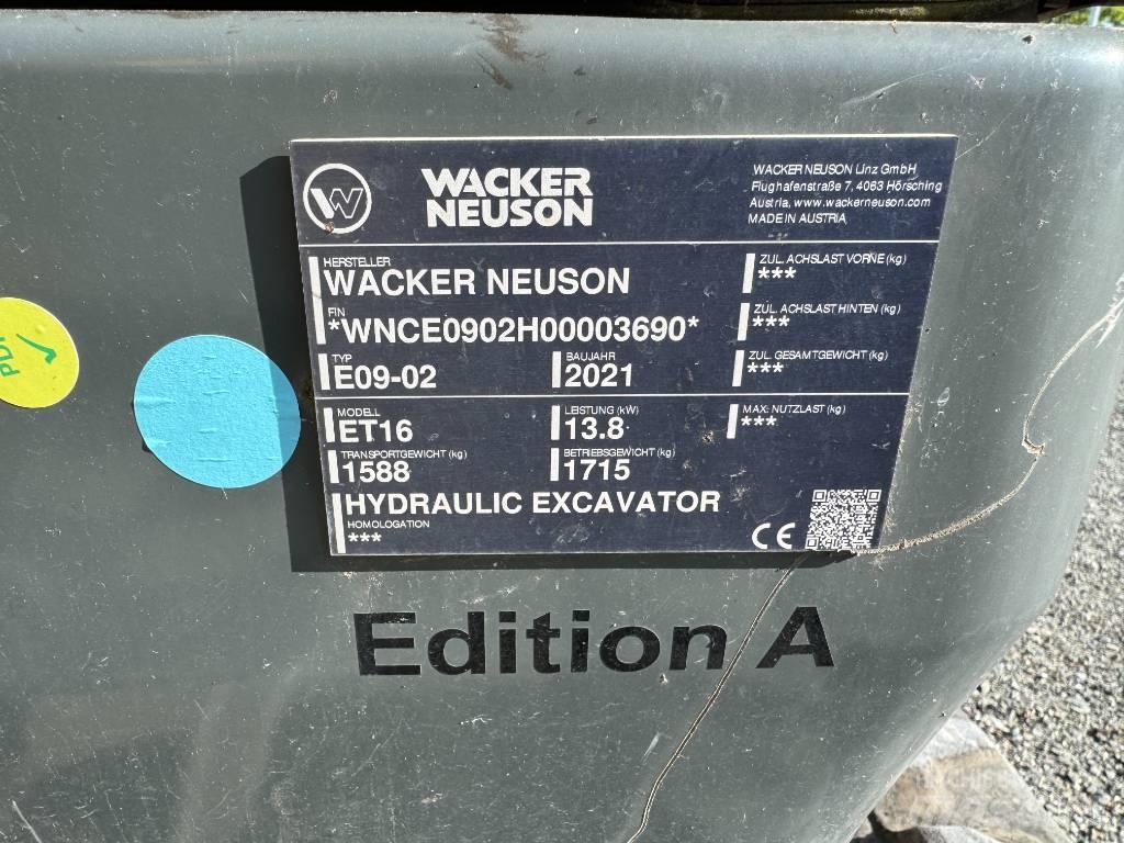 Wacker Neuson ET16 履帶式 挖土機/掘鑿機/挖掘機