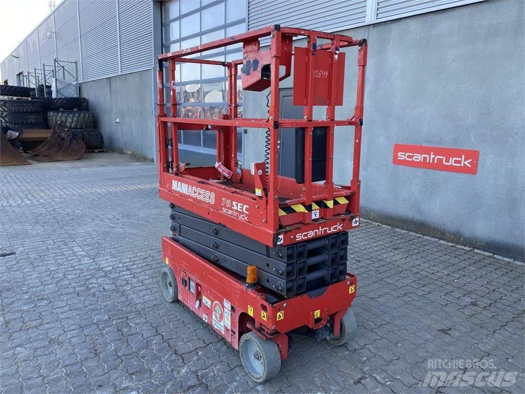 Manitou 78SEC 剪式升降機