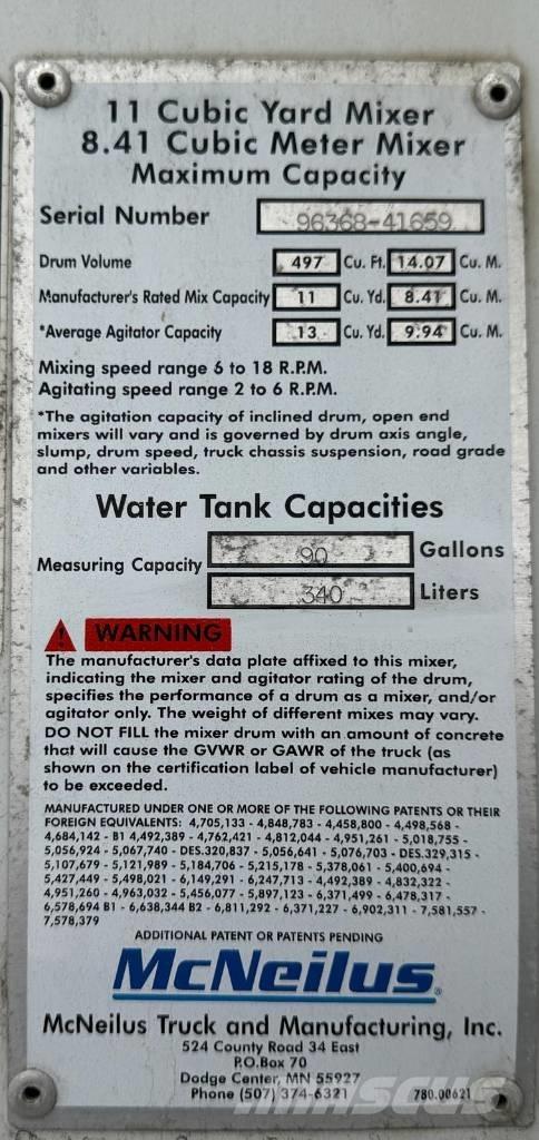 Kenworth W 900 混凝土車