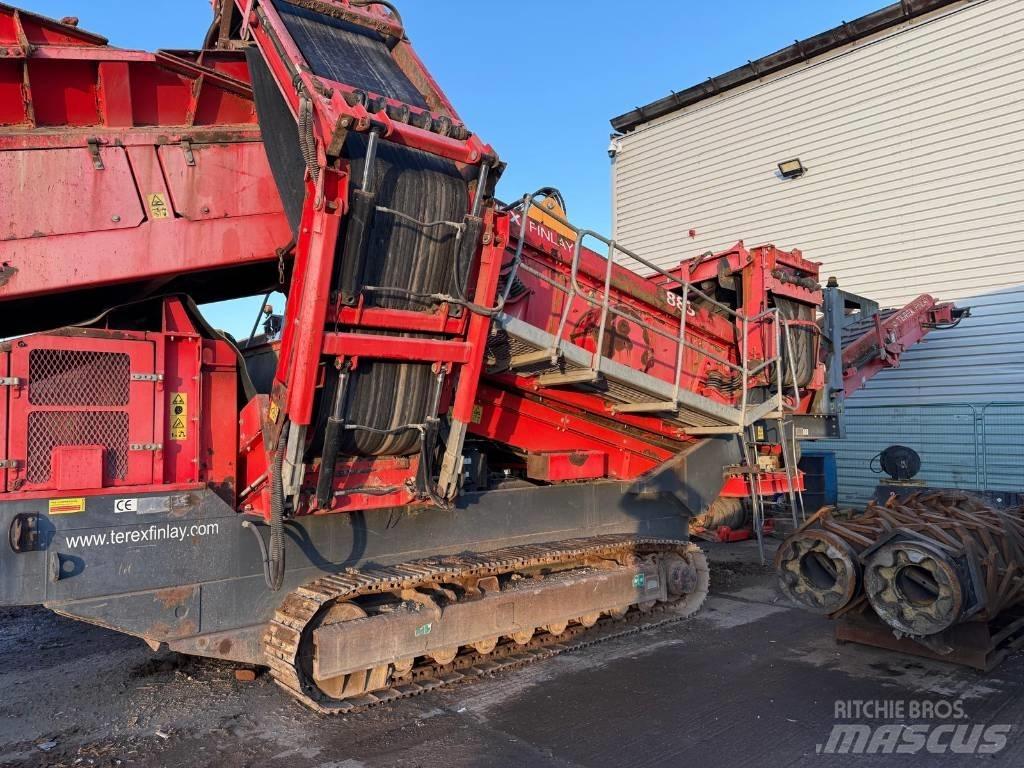 Terex Finlay 883 移動式篩選機