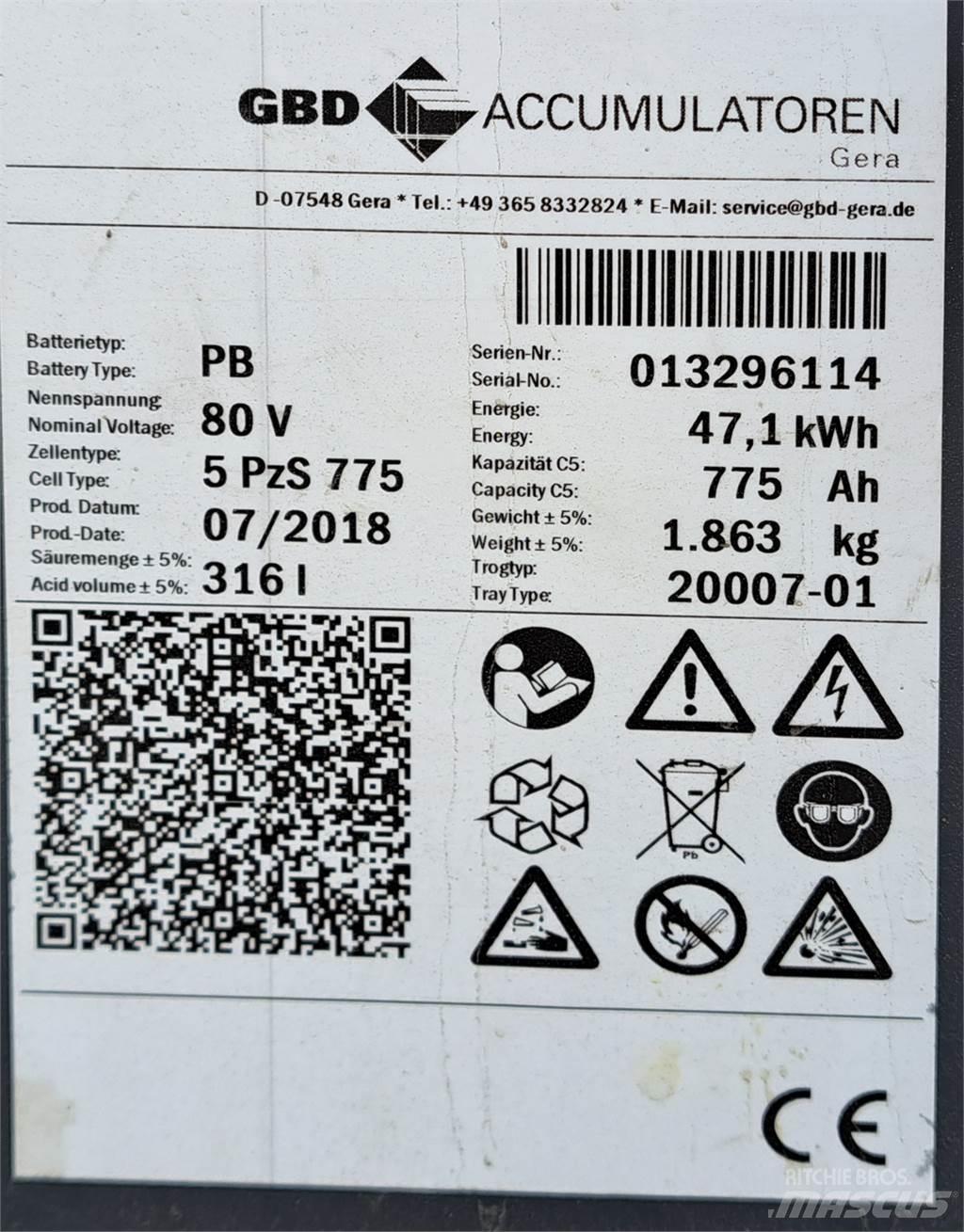 Still RX60-35 電動堆高機
