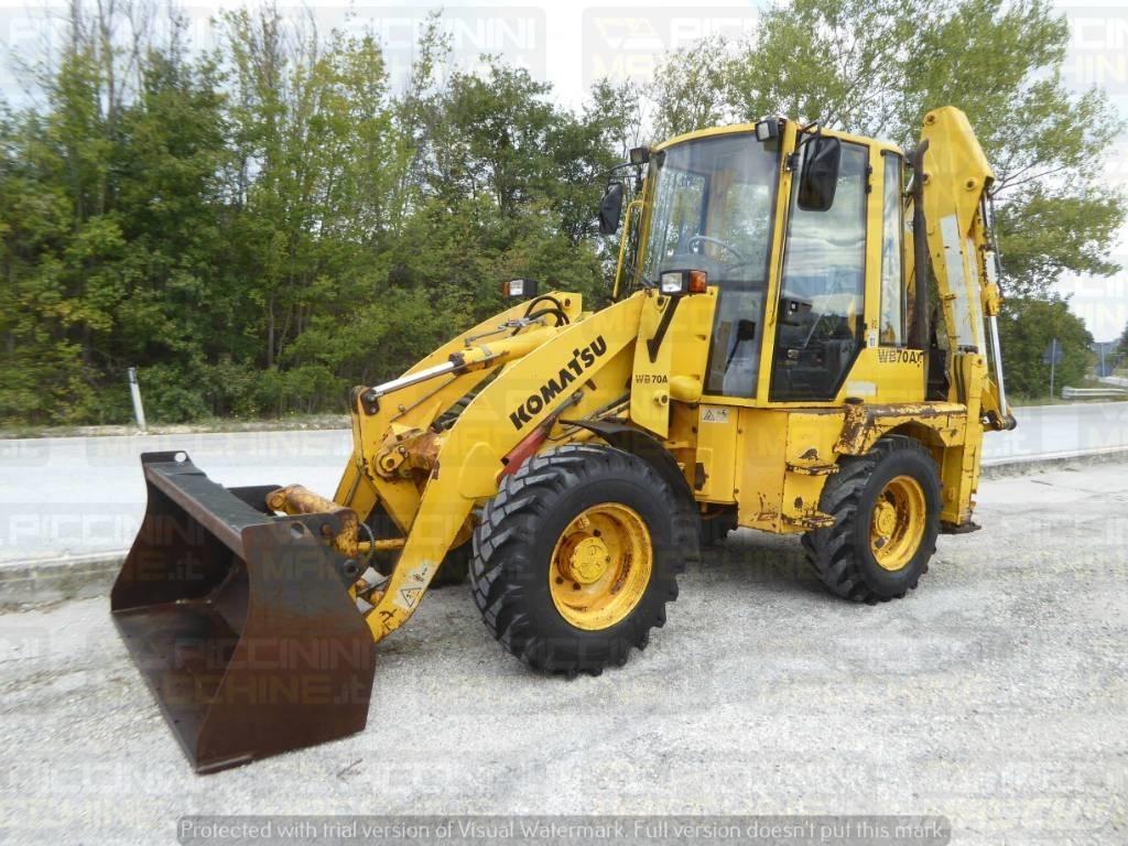 Komatsu WB70A 反鏟裝載機