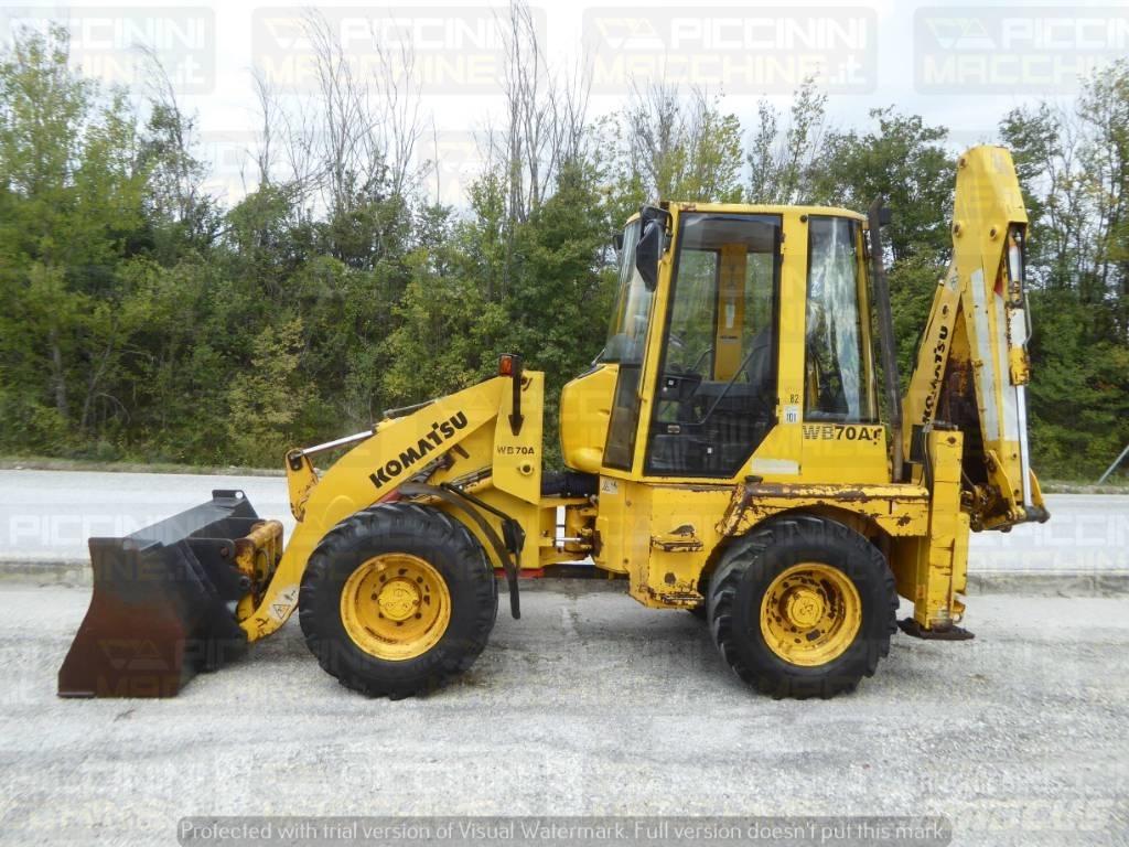 Komatsu WB70A 反鏟裝載機