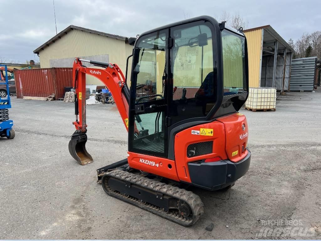 Kubota KX -019-4 小型挖土機/掘鑿機<7t(小型挖掘機)