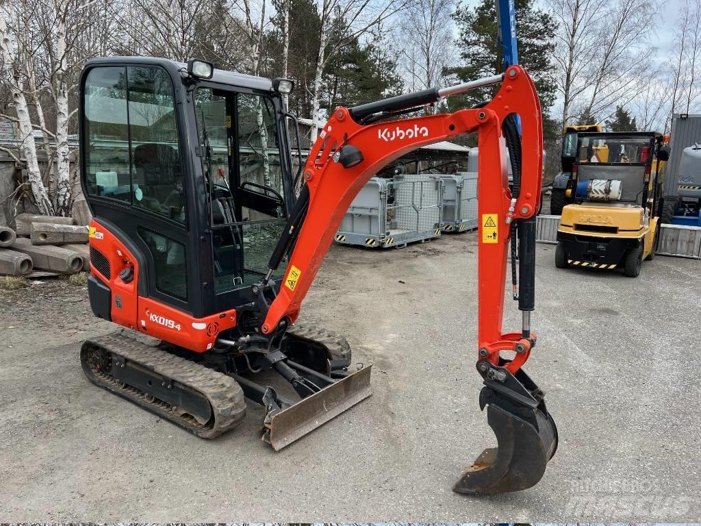 Kubota KX -019-4 小型挖土機/掘鑿機<7t(小型挖掘機)