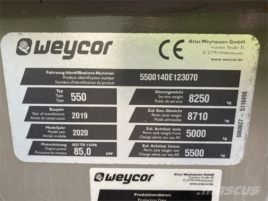 Weycor AR550 HS 多功能裝載機